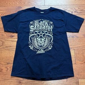 [Black Sabbath] Band T-shirt - Black M